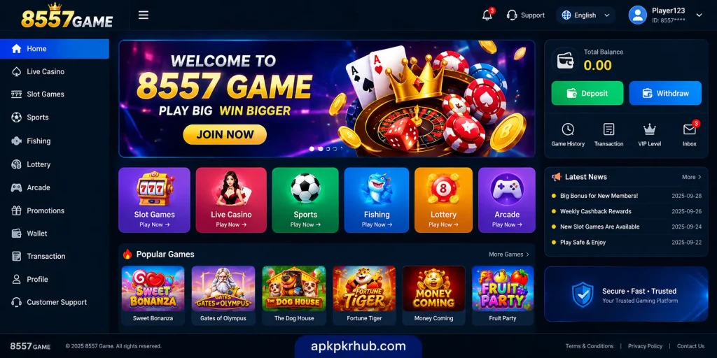 8557 game